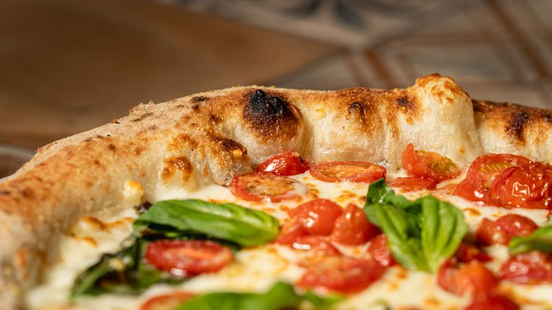 Veggie Delight pizza for catering