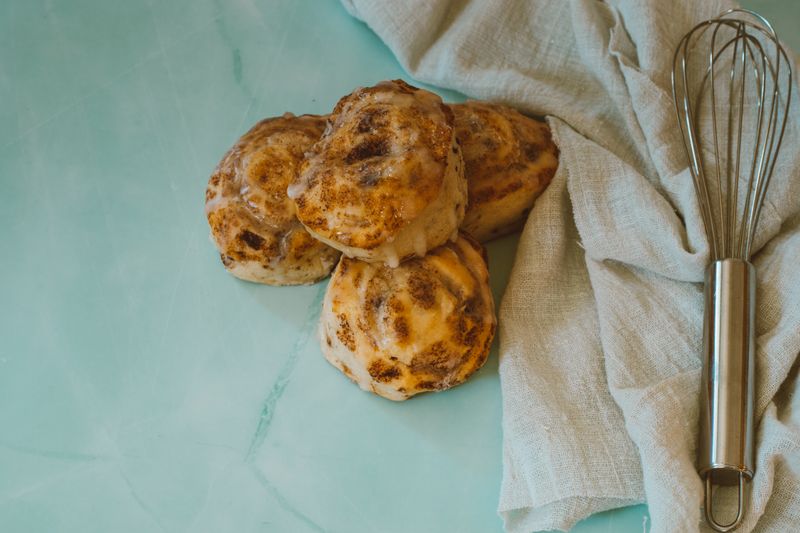 Cinnamon Sugar Bites warm and fluffy