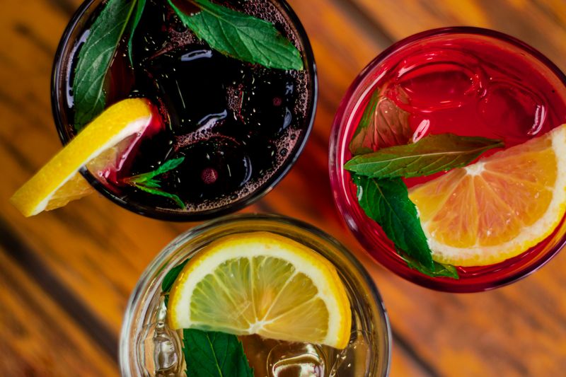 Craft Lemonade fresh-squeezed with mint